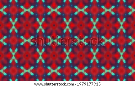 Colorful kaleidoscope pattern. Digital animation multicolored hypnotic background