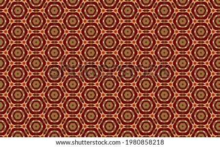 Abstract geometric pattern with lines, rhombuses a seamless background. hexagon pattern background, Dark hexagon pattern background