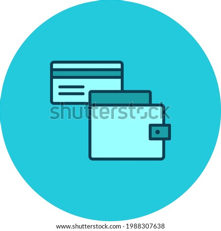 Wallet,  payment, payment wallet, credit card icon vector image. Can also be used for shopping and ecommerce. Suitable for use on web apps, mobile apps and print media.