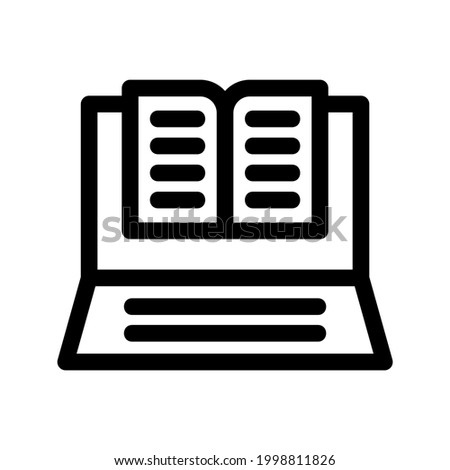 open book icon or logo isolated sign symbol vector illustration - high quality black style vector icons
