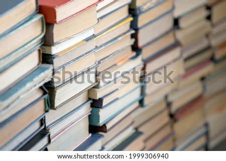 Background. Many old books and textbooks are in the library. for reading enthusiasts and book lovers