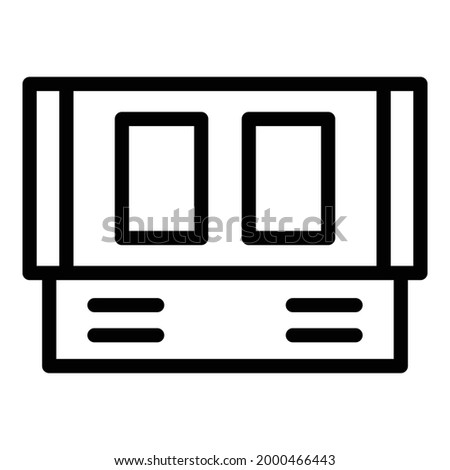 Taximeter driver icon. Outline Taximeter driver vector icon for web design isolated on white background