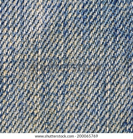 close - up blue jeans background and texture 
