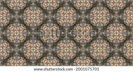Abstract Art Background Illustration Seamless And Repeat Pattern Design 