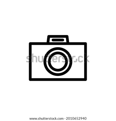 Camera icon, vector eps 10
