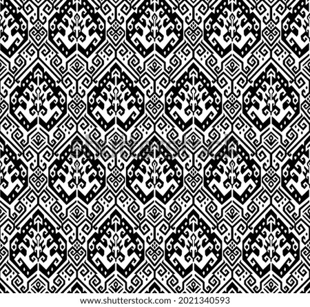 Digital Textile Design Patterns For Printing On Clothes And Fabrics