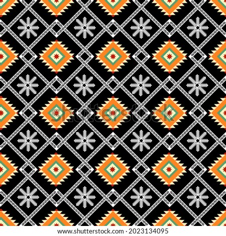 Oriental ethnic pattern traditional background. Design for carpet, wallpaper, clothing, batik, fabric pattern , gift wrapping paper and tablecloth. Vector illustration embroidery style.