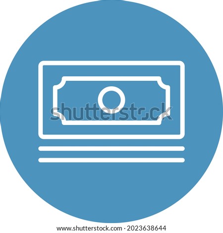 Dollar Isolated Vector icon which can easily modify or edit

