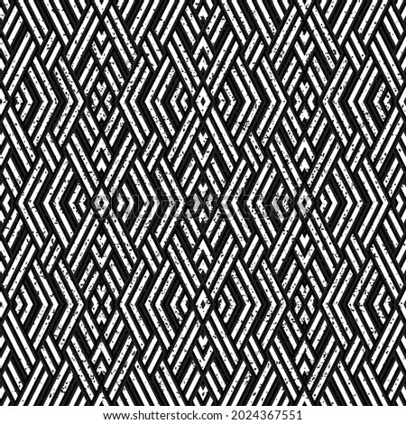 Texture with black and white lines _2_. Seamless vector illustration eps 10.