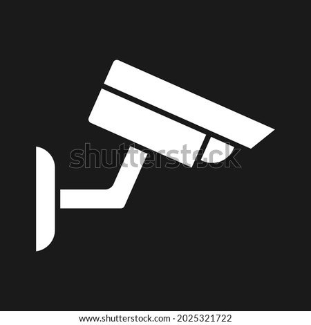 Cctv, camera, security icon vector image. Can also be used for network and data sharing. Suitable for use on web apps, mobile apps and print media.