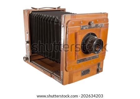 Old Wooden Camera