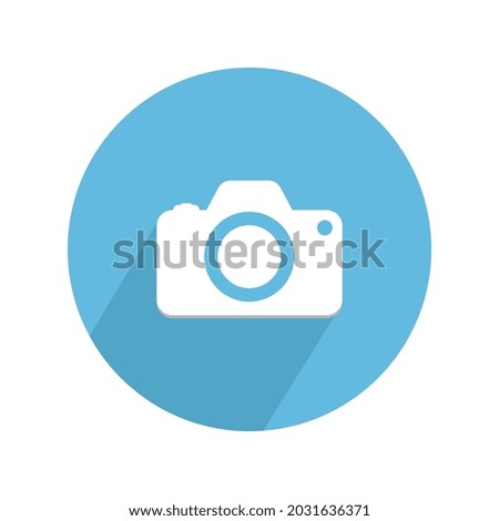 Camera Icon isolated on white background. Camera symbol for your web site design, logo, app, UI. Vector illustration, EPS 10.