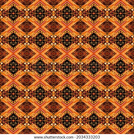 Colorful seamless ikat Persian Carpet. Ethnic texture abstract ornament. Mexican Traditional Carpet Fabric Texture. Arabic,turkish carpet ornament. African textures and traditional motifs, vintage.