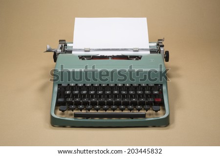 Vintage 20th Century Typewriter Horizontal Photo