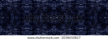 Seamless Abstract Wall. Ink Dark Color Tye Die Wall. Art Abstract Splat. Colour Watercolor Dirty Splotch. Rustic Hand Seamless Stroke. Blue Ink Backdrop Pattern. Dark Colour Stripe. Old Color Shape.