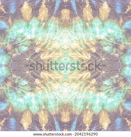 Boho Dye Textures. Bleached Dyeing. Seamless Natural Texture. Colorful Brush Tie Dye. Watercolor Silk. Vivid Space Background. Seamless Psychedelic.