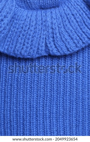 knitted fabric pattern texture  close-up view from the top