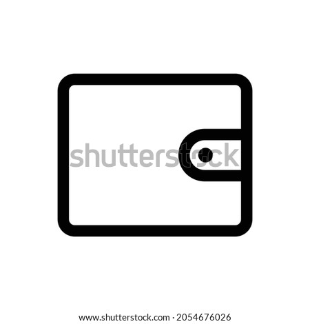 wallet payment button icon vector