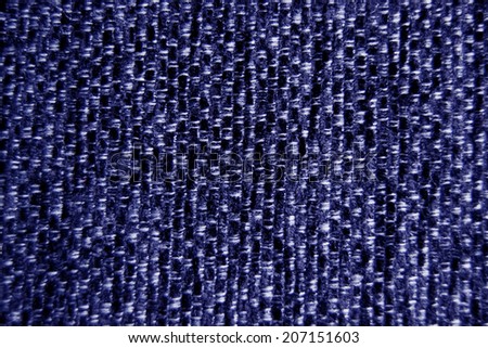 Purple / blue fabric wallpaper background close-up 
