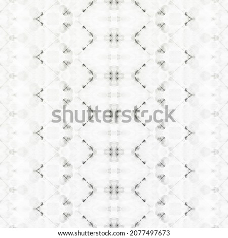 White Ink Boho Backdrop. Glow Abstract Texture. Snow Dirty Background. Stain Zig zag Pattern. Light Grungy Art Style. Winter Blur Ink Paper. Grey Messy Watercolor. Gray Washed Tie Dye