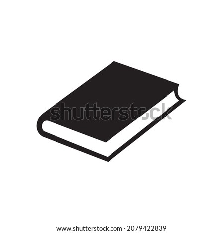 book icon, book logo template symbol