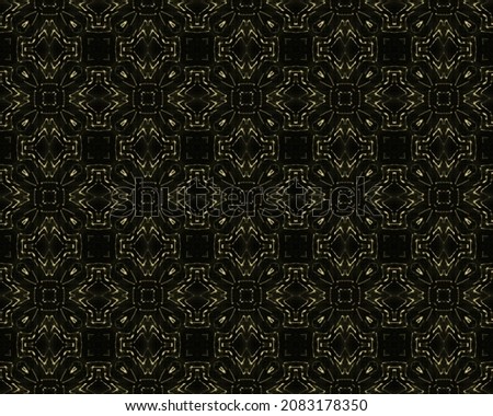 Black Old Texture. Gold Seamless Motif. Gold Ethnic Ikat Texture. Rough Flower Pattern. Boho Italian Print. Black Ink Scratch. Portuguese Batik Pattern. Pen Cloth Background. Cotton Ornament Batik