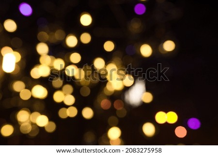 bright bokeh lights for christmas background