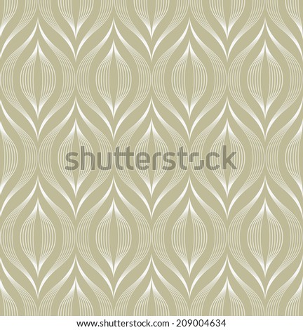 The geometric pattern. Seamless background. Beige and white texture.