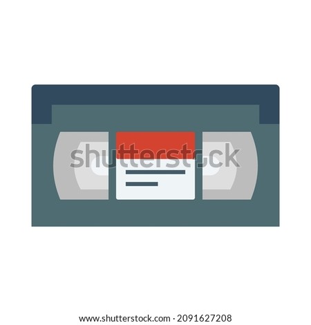Cassette, tape Color Isolated Vector Icon which can easily modify or
edit