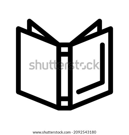 book icon or logo isolated sign symbol vector illustration - high quality black style vector icons
