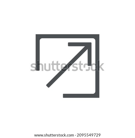 Quit export icon logout load in icon finder. Icon on white background	
