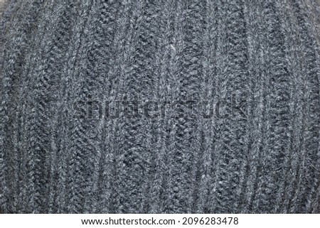 knitting pattern with knitting needles
