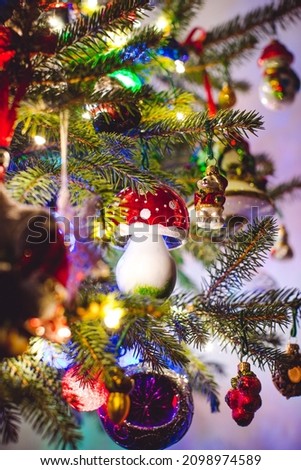 Christmas decorations, Christmas tree baubles Christmas time.