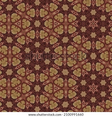 Traditional pattern design for the background. Fantasy flower texture for paper, wrapper, fabric, business card, carpet, tile, flyer printing. Swirl of luxury marble for any type of elegant home decor