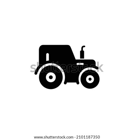 Farm icon. Tractor icon design vector illustration