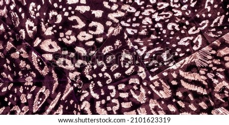 Brown Animal Print Floral. Burgundy Wild Cat Print. Orange Paint Ornament Animal. Leopard Textil. Jungle Exotic Background. Bronze Leopard Spots Hand Drawn. 