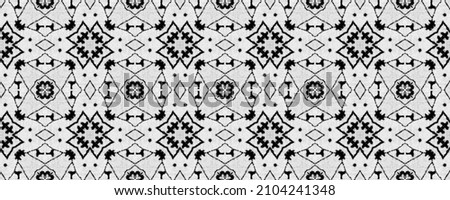 Simple Geometric Pattern. Tribal Ikat Scribble Brush. Abstract Stripe Ikat Pattern. Doodle Hand Brush. Black Color Ethnic Geo Batik. Gray Colour Ink Doodle Texture. Abstract Ink Doodle Repeat.