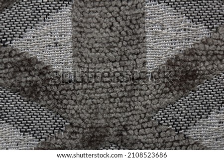 soft fabric with geometric pattern