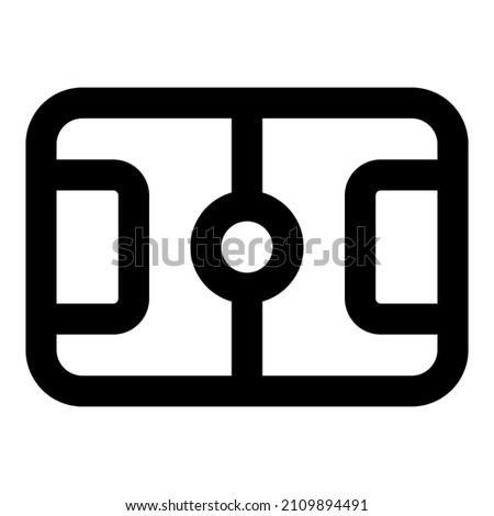 field icon with black color