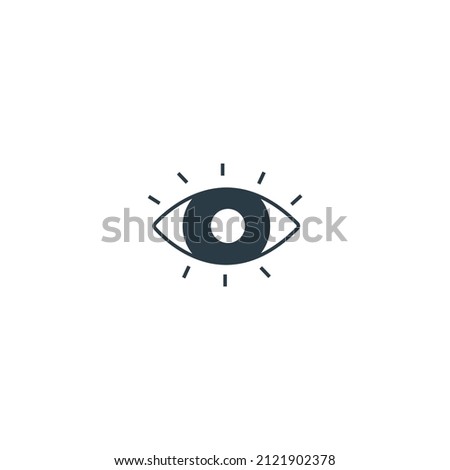 Vision icons  symbol vector elements for infographic web