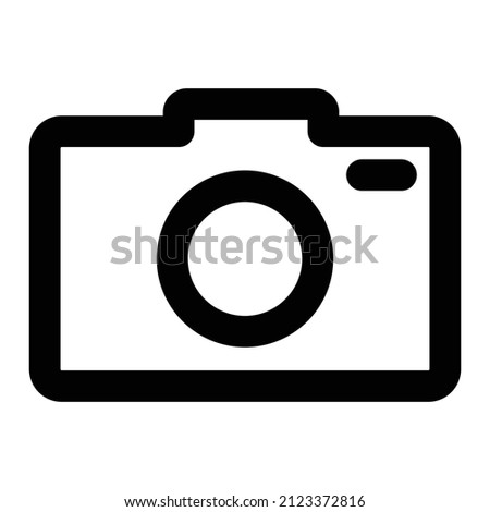 Camera Vector icon which is suitable for commercial work and easily modify or edit it

