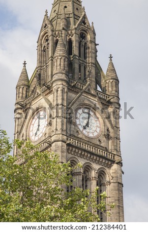 Town Hall, Manchester by Waterhouse (1877), England, UK