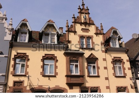 Historic building in a small town in the Black Forest