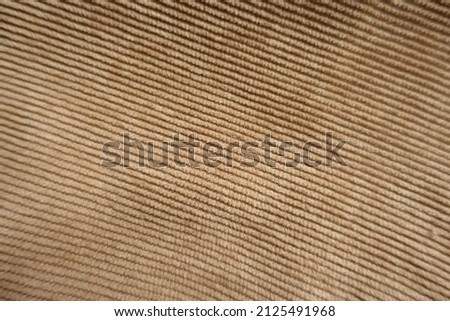 Backdrop - light brown corduroy fabric from above