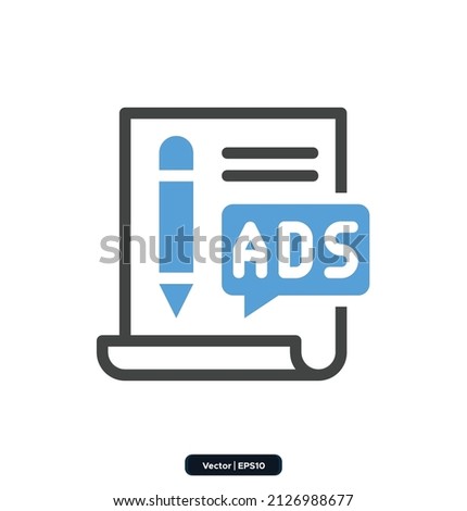 Contract icon. Digital marketing web icon for business and social media marketing, customer insight, and advertising. Minimal set of marketing, SEO icons.