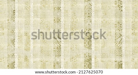 floral pattern  with washed coat surface tile jacquard texture digital printing  design. Yarns for sports style.  fabric seamless pattern. Abstract natural illustration. Mixed media art