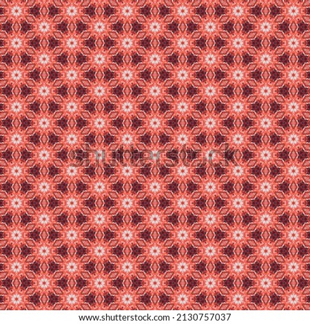 Stylish Geometric Background Abstract Repeat Pattern Illustration Vintage Pattern Design Geometrical Flowers Colourful Ornament For Carpet, Wallpaper, Clothing, Wrapping, Fabric, Cover, Textile