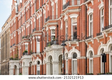 Residential housing area in London, Great Britain