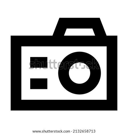 Camera icon, best used for web or application, vector illustration EPS 10 File Format