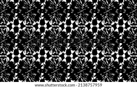 black pattern in op-art style mesmerizing optical illusion